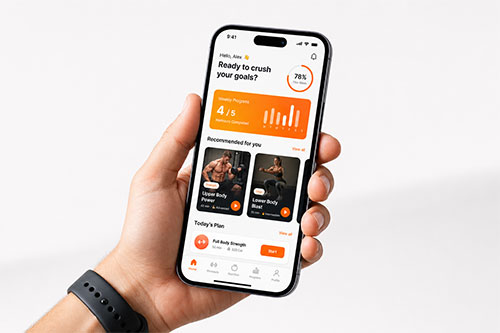 Aplicativo mobile de treinos e acompanhamento fitness